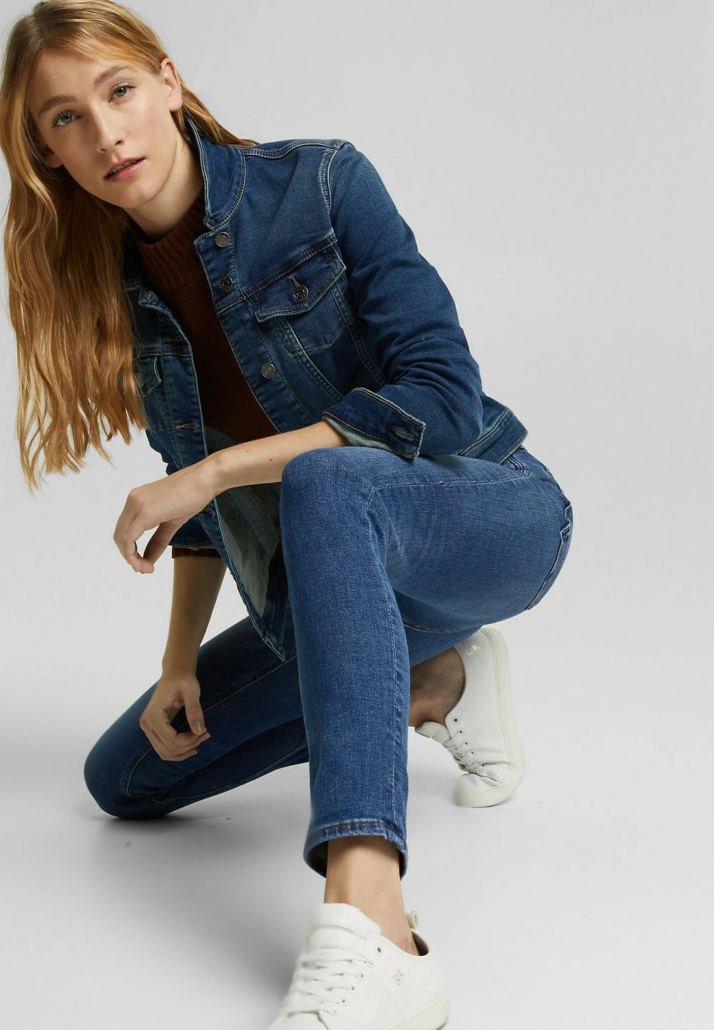 ESPRIT Jean Slim - Blue Medium Washed 7 ESPRIT Jean Slim - Blue Medium Washed – Image 5