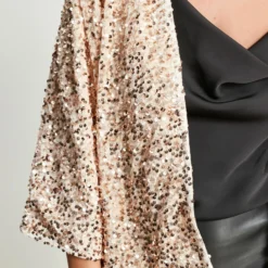Next Sequin Standard - Veste Légère - Rose Gold -Pas Cher Vero Moda Magasin 02c6adb1924544909395b38c5792a8a8 scaled
