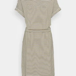Tom Tailor Striped Dress - Robe De Jour - Olive Offwhite -Pas Cher Vero Moda Magasin 04fc39ae63da411eb4bc9dcc7f18e8f4 scaled