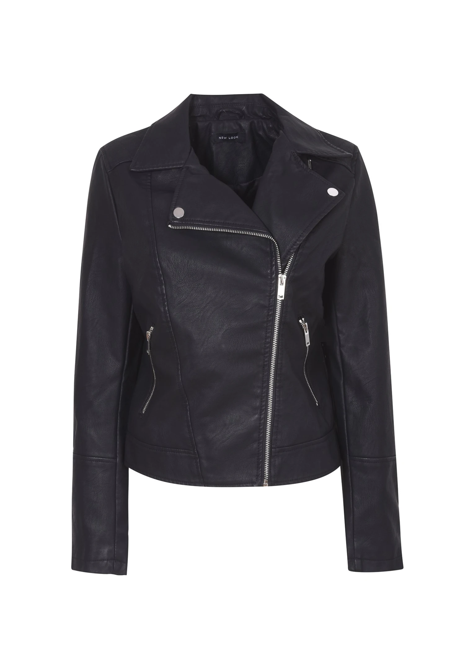 New Look Look Quilted Biker - Veste En Similicuir - Black 5 New Look Look Quilted Biker - Veste En Similicuir - Black – Image 3