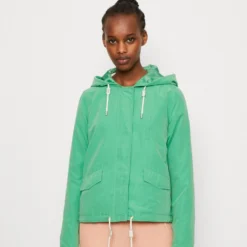 ONLY Onlskylar Hood Spring Jacket - Veste Légère - Green Bee