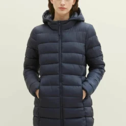 TOM TAILOR Denim Lightweight Puffer - Manteau D'Hiver - Sky Captain Blue