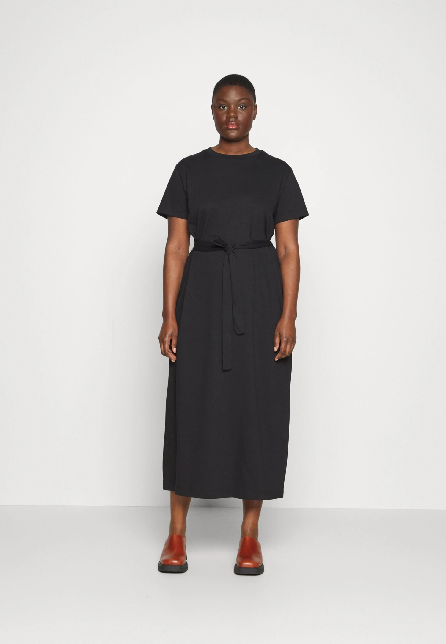 Slfessential Ankle Tee Dress - Robe De Jour - Black 3 Slfessential Ankle Tee Dress - Robe De Jour - Black