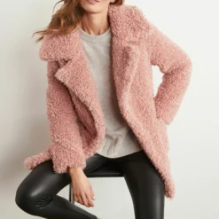 Next Teddy Borg - Manteau D'Hiver - Pink -Pas Cher Vero Moda Magasin 18ad3f1805e547aba19629056d9464be scaled