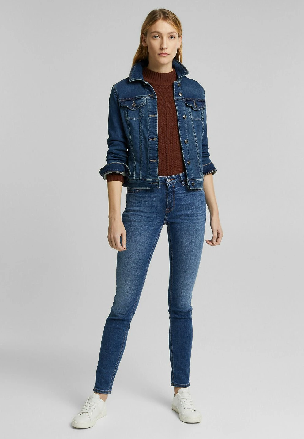 ESPRIT Jean Slim - Blue Medium Washed 6 ESPRIT Jean Slim - Blue Medium Washed – Image 4