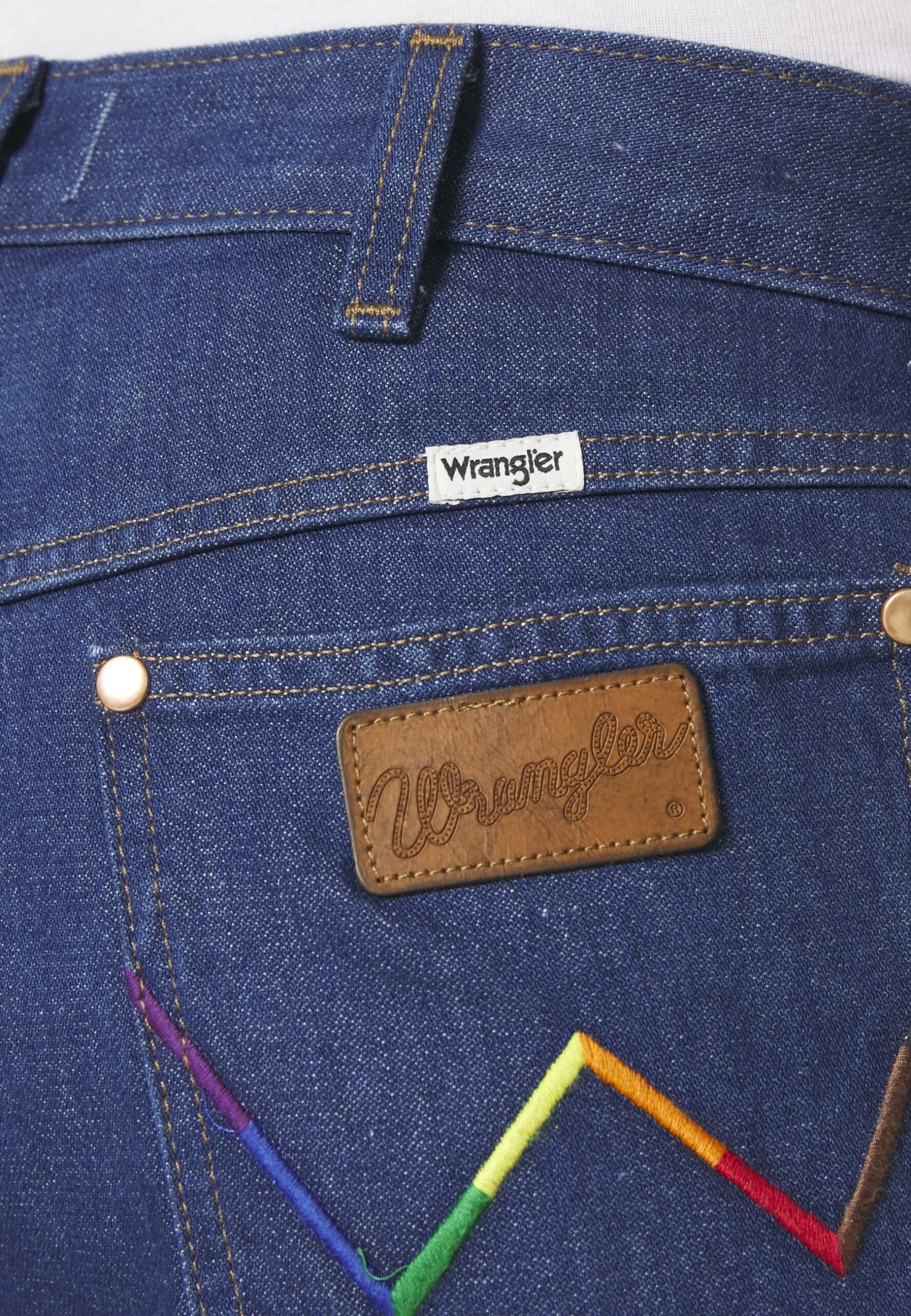 Unisex - Jean Droit - Wrangler Blue 7 Unisex - Jean Droit - Wrangler Blue – Image 5