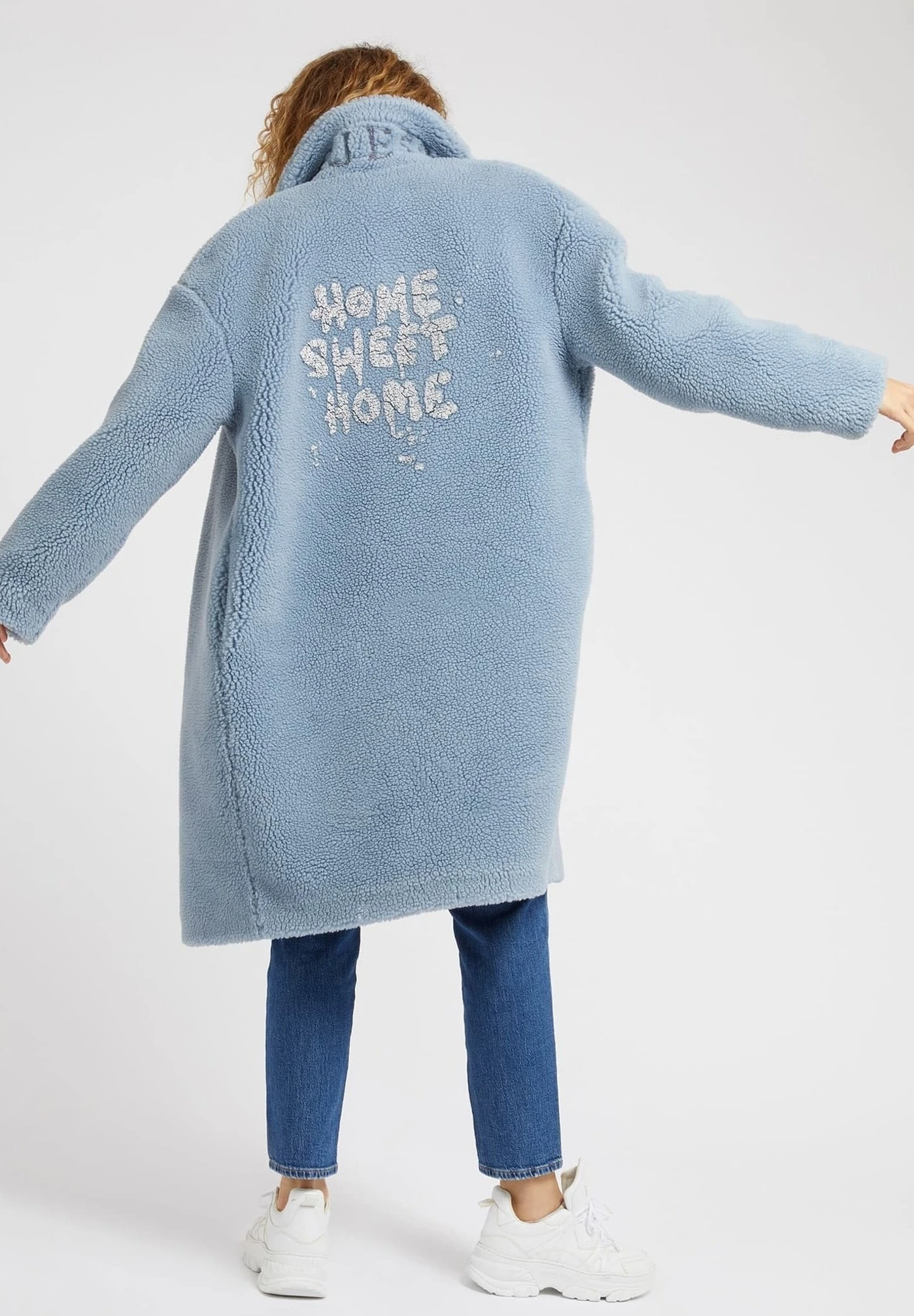 Guess Graffiti - Manteau D'Hiver - Blau 3 Guess Graffiti - Manteau D'Hiver - Blau