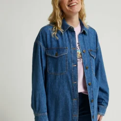 Lee Shacket - Manteau Court - Hazy Indigo