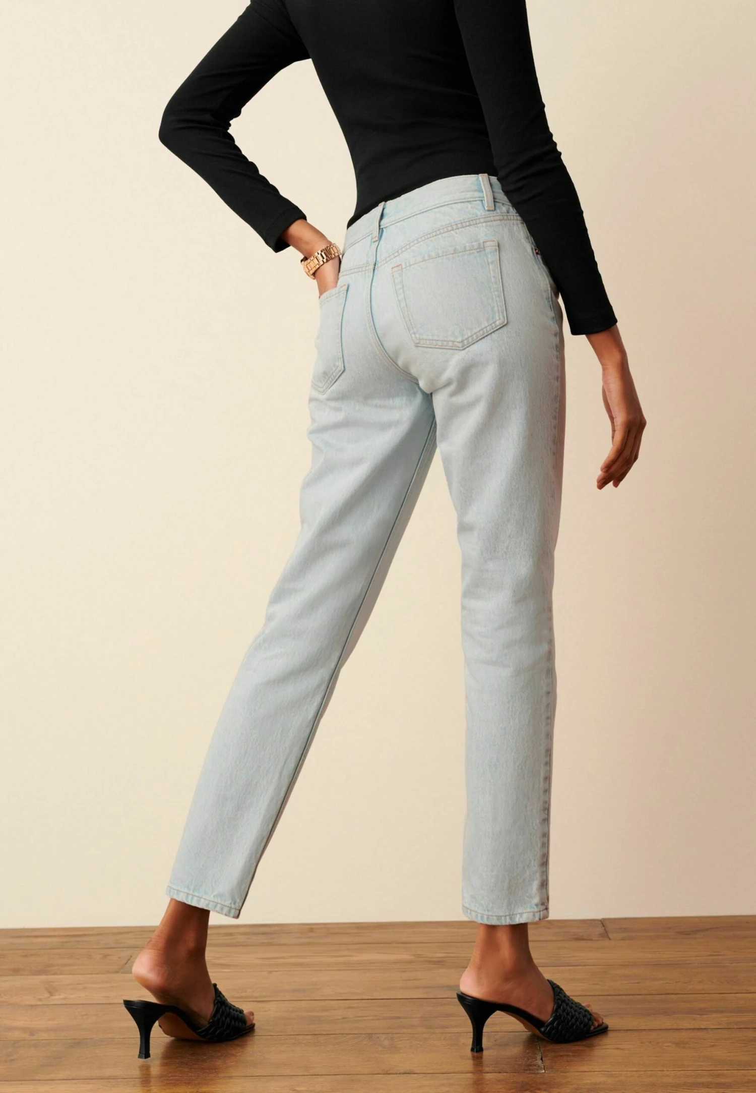 Next Standard - Jean Slim - Denim Bleach Wash 6 Next Standard - Jean Slim - Denim Bleach Wash – Image 4