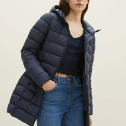 TOM TAILOR Denim Lightweight Puffer - Manteau D'Hiver - Sky Captain Blue -Pas Cher Vero Moda Magasin 2243ed070f2941a48140de279eaae9e7
