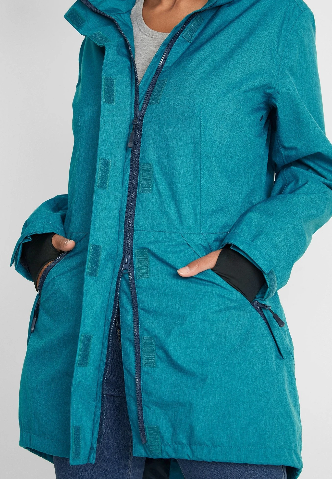 Funktions - Parka - Petrol 6 Funktions - Parka - Petrol – Image 4