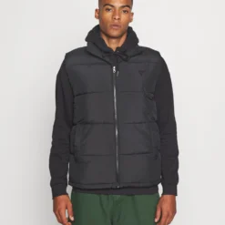 YOURTURN Puffer Vest Unisex - Veste Sans Manches - Black