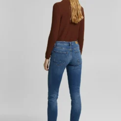 ESPRIT Jean Slim - Blue Medium Washed 14 ESPRIT Jean Slim - Blue Medium Washed -Pas Cher Vero Moda Magasin 3014fe9732a2432eac8682038214e94a