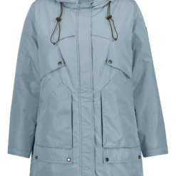 Ulla Popken Hyprar Funktions Wasserabweisend Kapuze - Parka - Gris Bleu -Pas Cher Vero Moda Magasin 3579ee333674486ea0b9367200e84f48 scaled