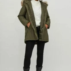 Vila Viloui - Manteau D'Hiver - Forest Night 11 Vila Viloui - Manteau D'Hiver - Forest Night -Pas Cher Vero Moda Magasin 36afdcf9099d42c3a477a7229ca00636