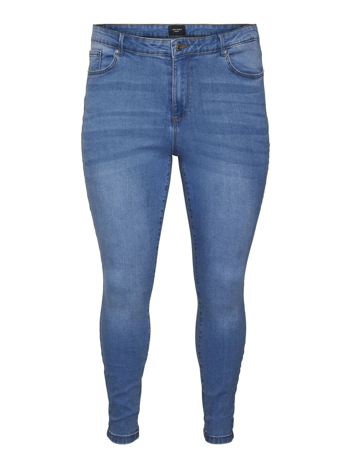Vero Moda Curve Jeans Skinny - Light Blue Denim 6 Vero Moda Curve Jeans Skinny - Light Blue Denim – Image 4