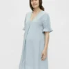 Mamalicious Robe De Jour - Blue Fog -Pas Cher Vero Moda Magasin 3a3c13aeea1a45edbad9e3c9a41b4704