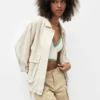 PULL & BEAR With Roll-Up Sleeves And Pockets - Veste Légère - Stone -Pas Cher Vero Moda Magasin 3aa05de893f3480da82673f4acbb8667 scaled