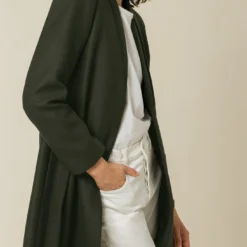 IVY OAK Christina - Manteau Classique - Iris Leaf -Pas Cher Vero Moda Magasin 3f175f12a9334dd3b6aff39f67a7fdcb