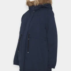 Mamalicious Mljessa Short - Parka - Navy Blazer