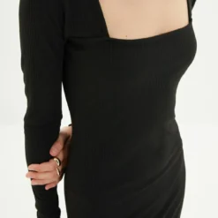 Trendyol Robe Fourreau - Black -Pas Cher Vero Moda Magasin 46bc75d60679442c9f295ae456862c1f