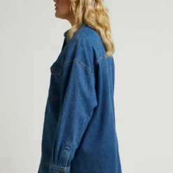 Lee Shacket - Manteau Court - Hazy Indigo 10 Lee Shacket - Manteau Court - Hazy Indigo -Pas Cher Vero Moda Magasin 4b6b3941739a46cf93e734be27c464d0