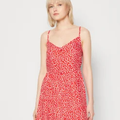 Pieces Pctala Slip Noos Bc - Robe De Jour - Red