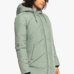 Roxy Better Weather Länger Geschnittene - Manteau D'Hiver - Green -Pas Cher Vero Moda Magasin 51c214612d724c77be7b3f1685029a01