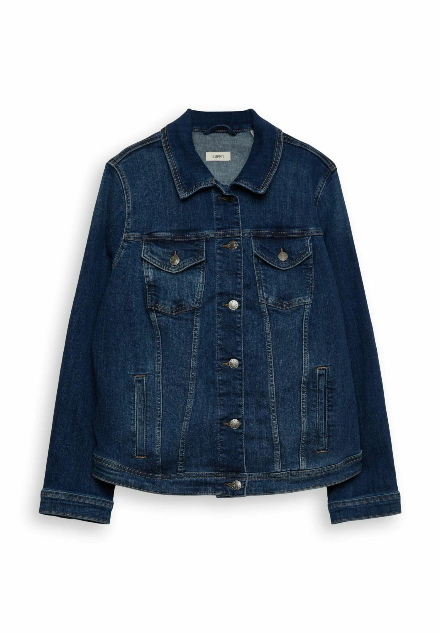 ESPRIT Veste En Jean - Blue Light Washed 3 ESPRIT Veste En Jean - Blue Light Washed