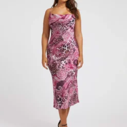 Guess Akilina - Robe De Jour - Mehrfarbe Rose