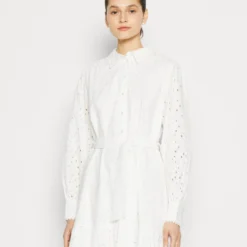 YAS Robe Chemise - White