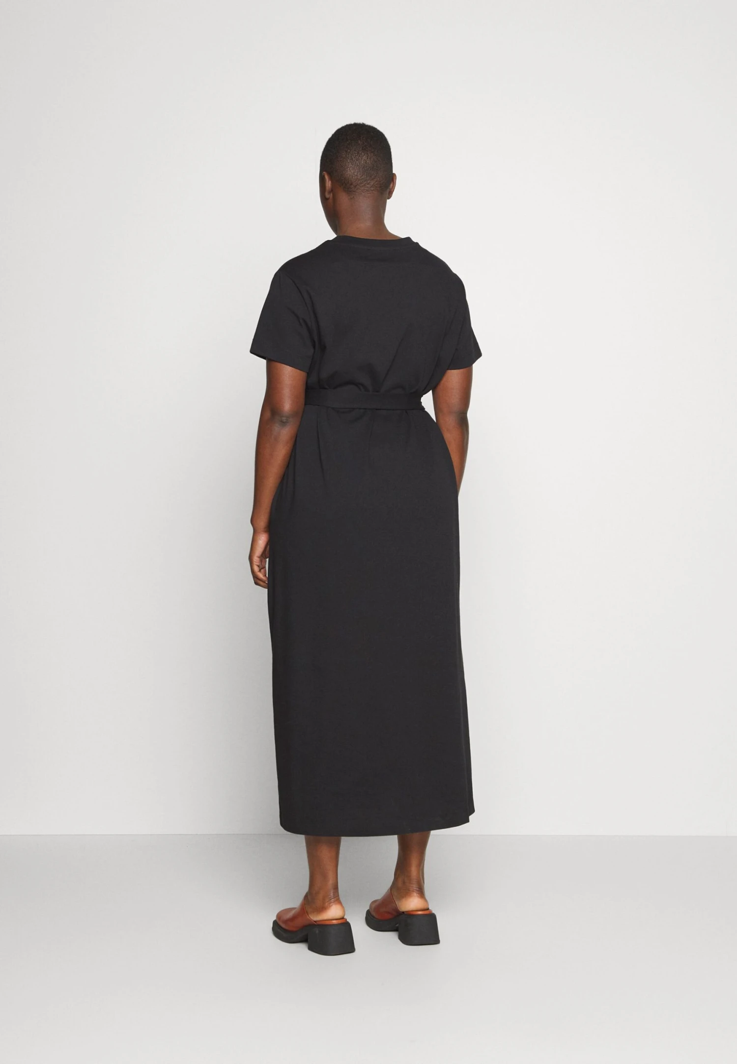 Slfessential Ankle Tee Dress - Robe De Jour - Black 5 Slfessential Ankle Tee Dress - Robe De Jour - Black – Image 3