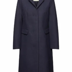 ESPRIT Fem Twill Ct - Manteau Classique - Navy -Pas Cher Vero Moda Magasin 6abff9abe8d34da9b8b8af674379bb05