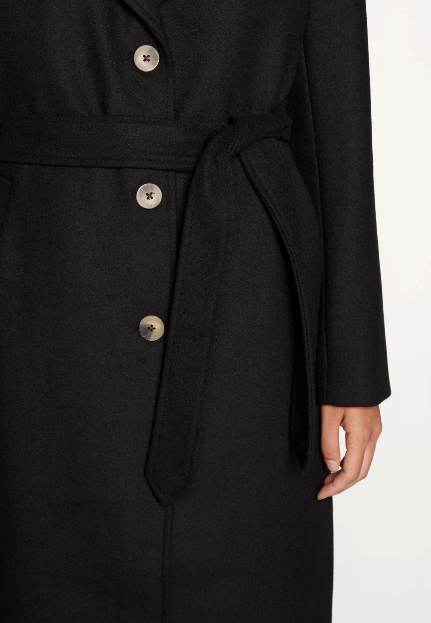 Pieces Pcjosie - Manteau Classique - Black 8 Pieces Pcjosie - Manteau Classique - Black – Image 6