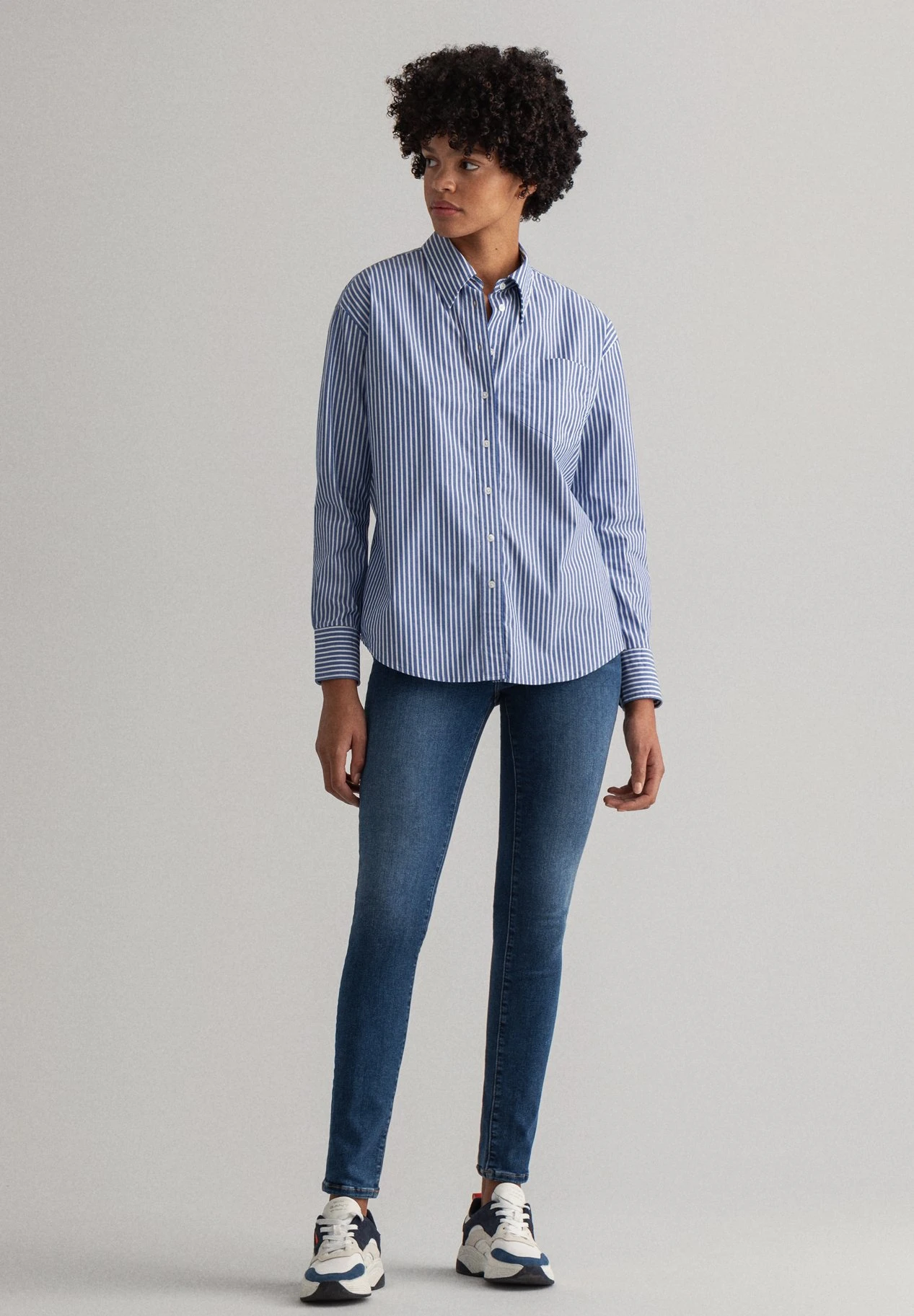 Gant Nella Skinny Travel - Jeans Skinny - Mid Blue Worn In 3 Gant Nella Skinny Travel - Jeans Skinny - Mid Blue Worn In