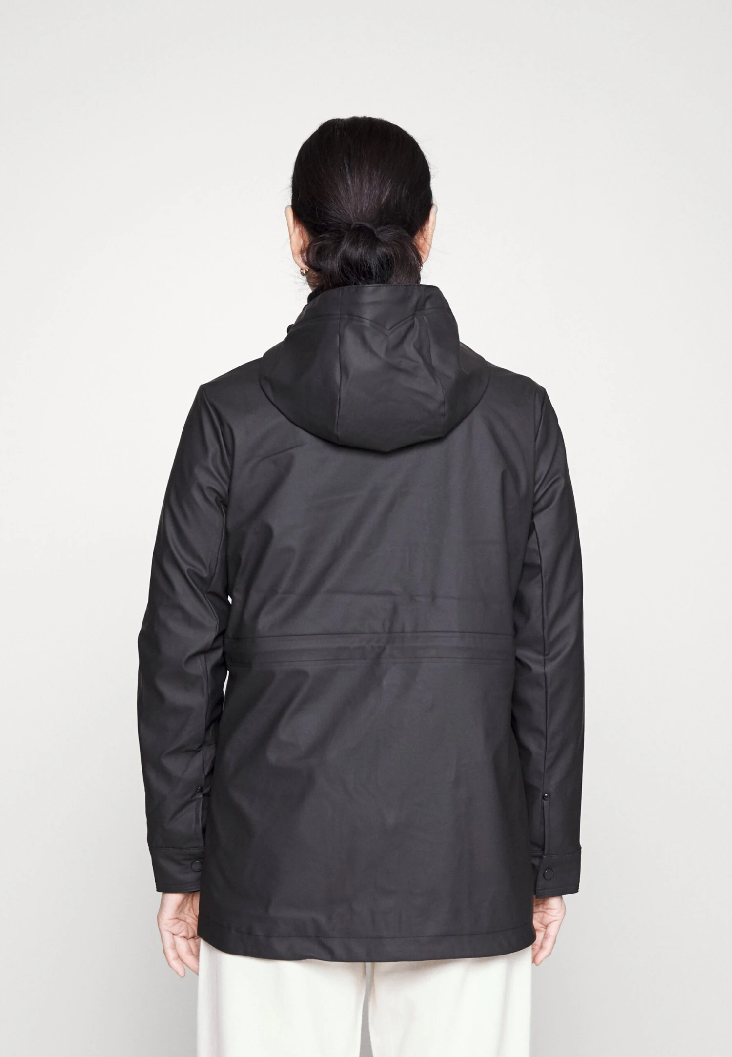 Hunter ORIGINAL Womens Rain Jacket - Parka - Black 5 Hunter ORIGINAL Womens Rain Jacket - Parka - Black – Image 3