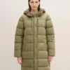 Tom Tailor Puffer Mit Kapuze - Manteau D'Hiver - Tree Moss Green -Pas Cher Vero Moda Magasin 72aff9c01fa64133a1f3992368f74fce