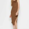 Trendyol Robe Pull - Brown 2 Trendyol Robe Pull - Brown -Pas Cher Vero Moda Magasin 7378b0bfe74e40f2b349e79aaf228690