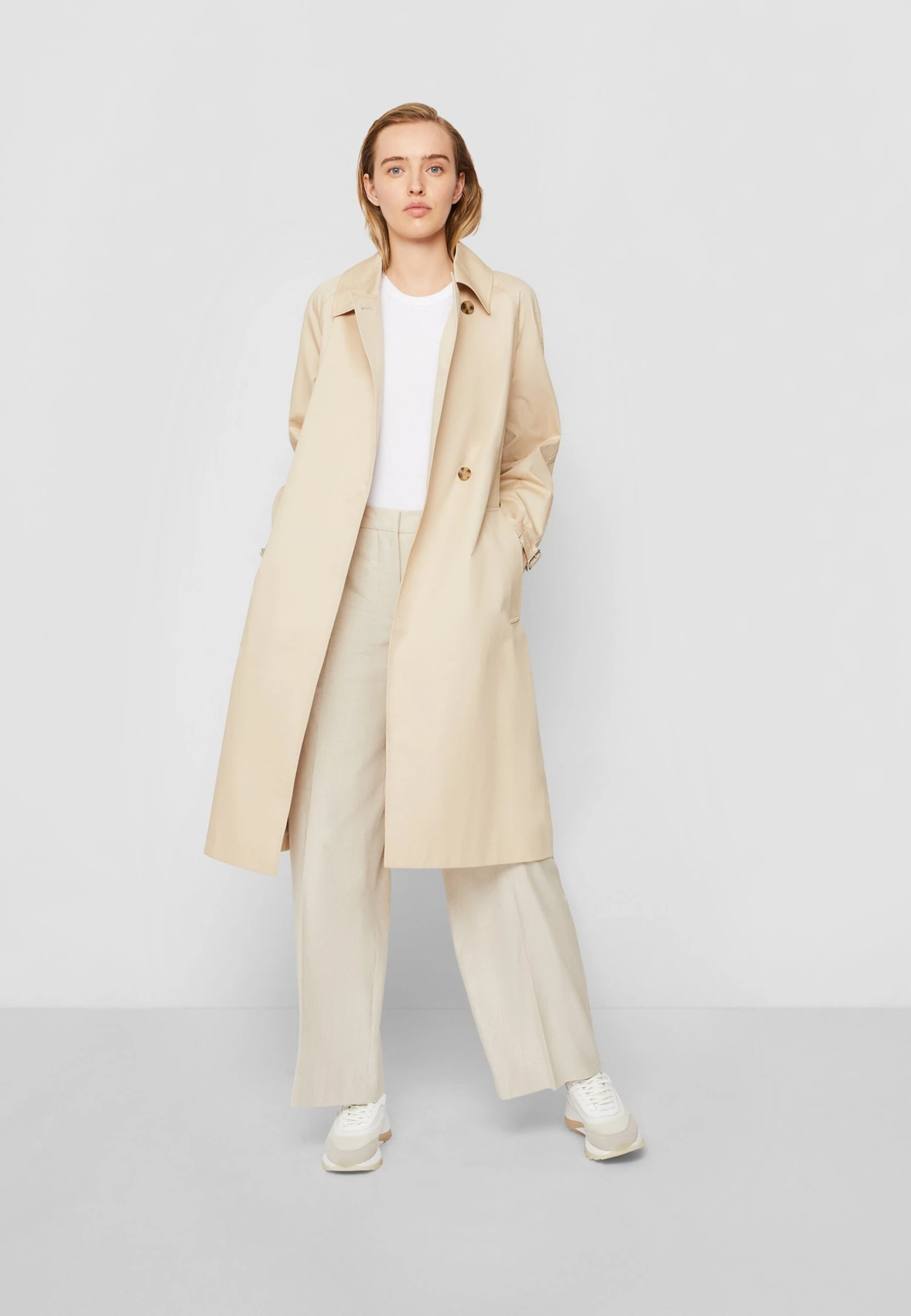 Calvin Klein Essential - Trench - White Clay 4 Calvin Klein Essential - Trench - White Clay – Image 2