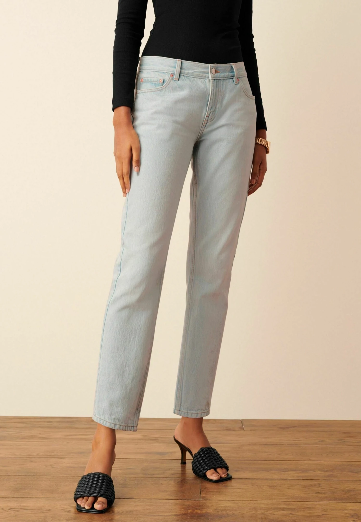 Next Standard - Jean Slim - Denim Bleach Wash 5 Next Standard - Jean Slim - Denim Bleach Wash – Image 3