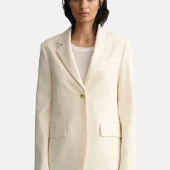 Gant Reg - Manteau Court - Cream