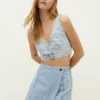 Stradivarius Latz - Jupe Portefeuille - Light-Blue Denim 1 Stradivarius Latz - Jupe Portefeuille - Light-Blue Denim -Pas Cher Vero Moda Magasin 82cc49f3f5a1469e93cbceef496848f0