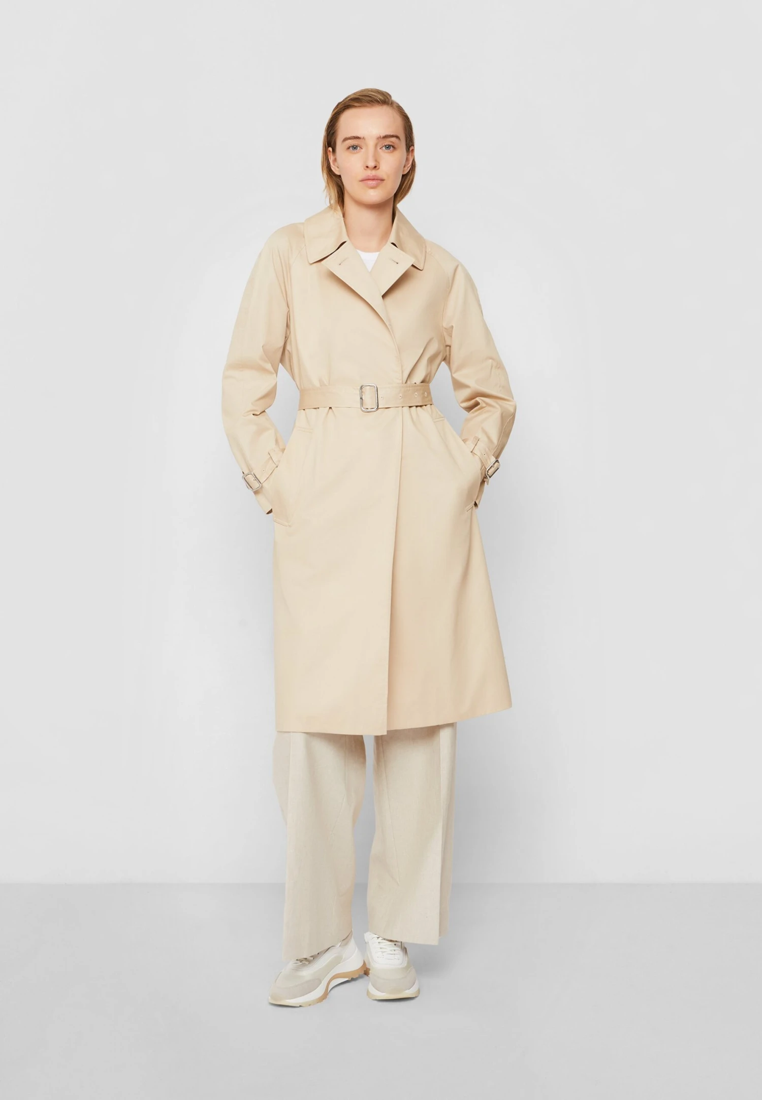 Calvin Klein Essential - Trench - White Clay 3 Calvin Klein Essential - Trench - White Clay