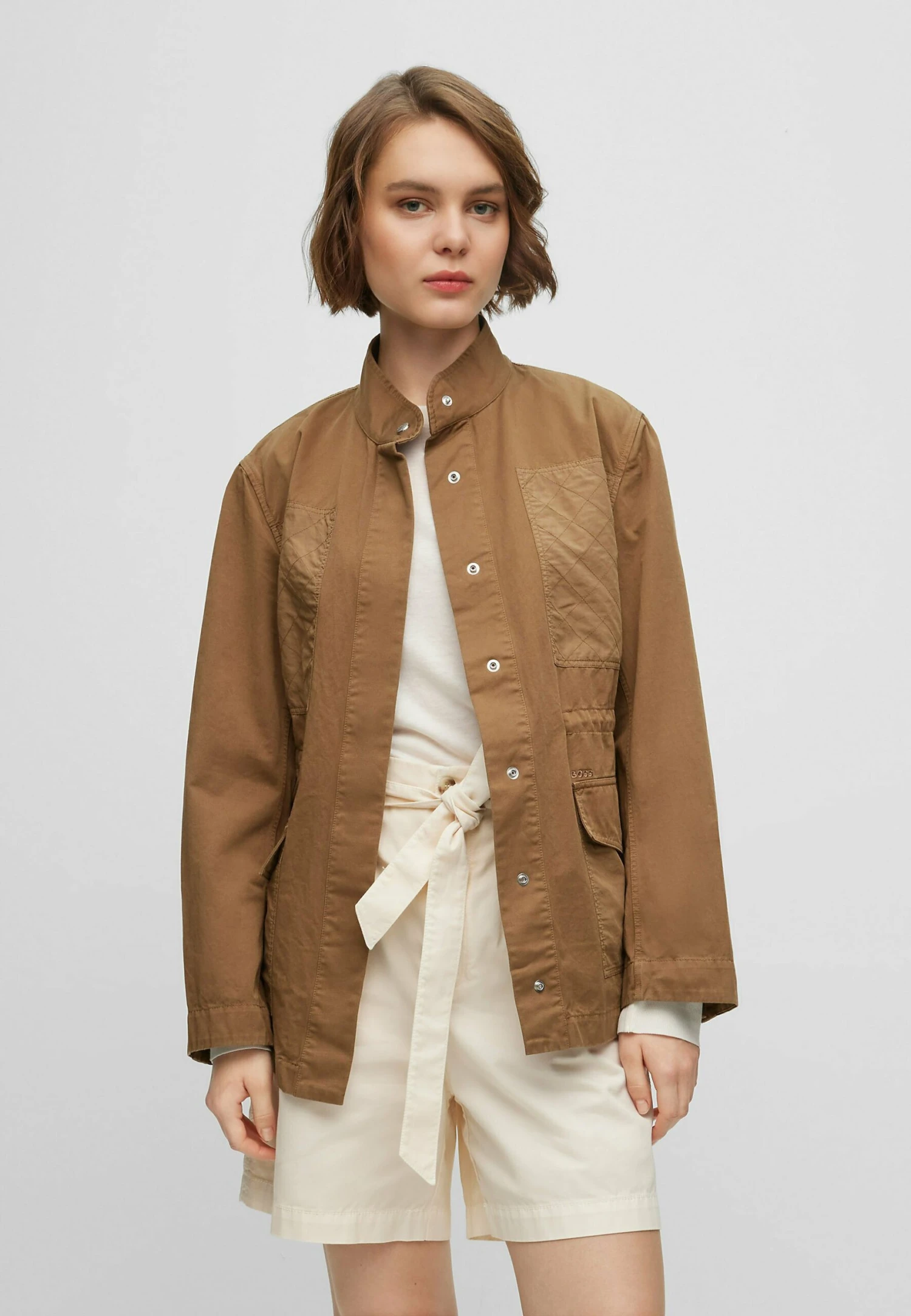 Boss Jivera - Parka - Open Beige 3 Boss Jivera - Parka - Open Beige