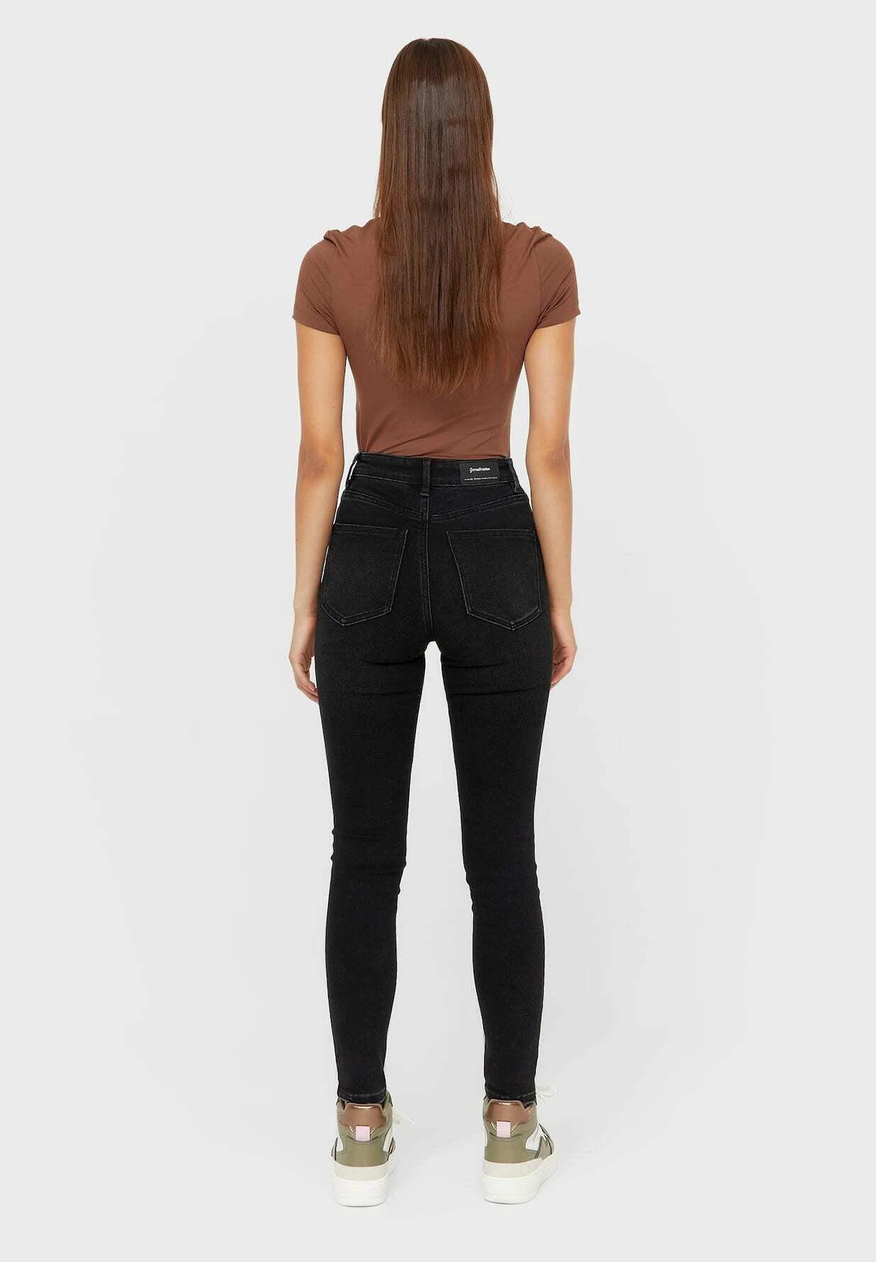 Stradivarius Jeans Skinny - Black Denim 5 Stradivarius Jeans Skinny - Black Denim – Image 3