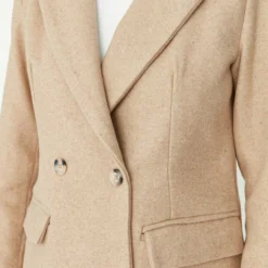 Trendyol Manteau Court - Beige -Pas Cher Vero Moda Magasin 89b245010a0a4c8fa93f41741c489ecc