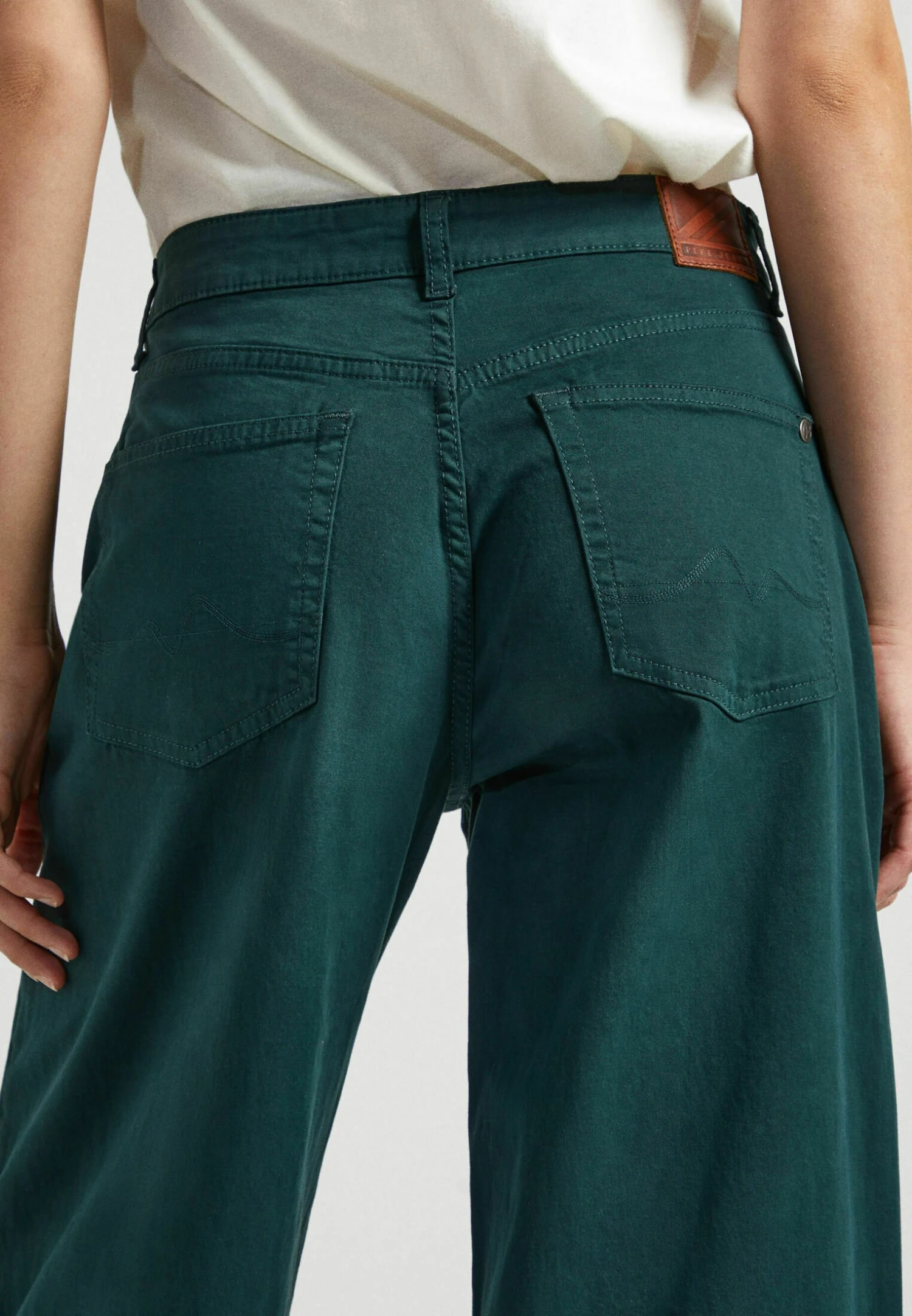 Pepe Jeans Quinn - Jean Flare - Green 8 Pepe Jeans Quinn - Jean Flare - Green – Image 6