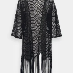 Vila Vinola Fringle Kimono - Veste Légère - Black -Pas Cher Vero Moda Magasin 8d28eee1d9b14259a5bdf880f0c956ad scaled