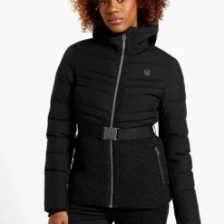 Next Hit The Slopes Premium Belted - Blouson - Black