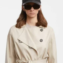 Stutterheim Kista Lightweight - Trench - Oyster -Pas Cher Vero Moda Magasin 9521e8df0f25479a8ef1245d389b1628